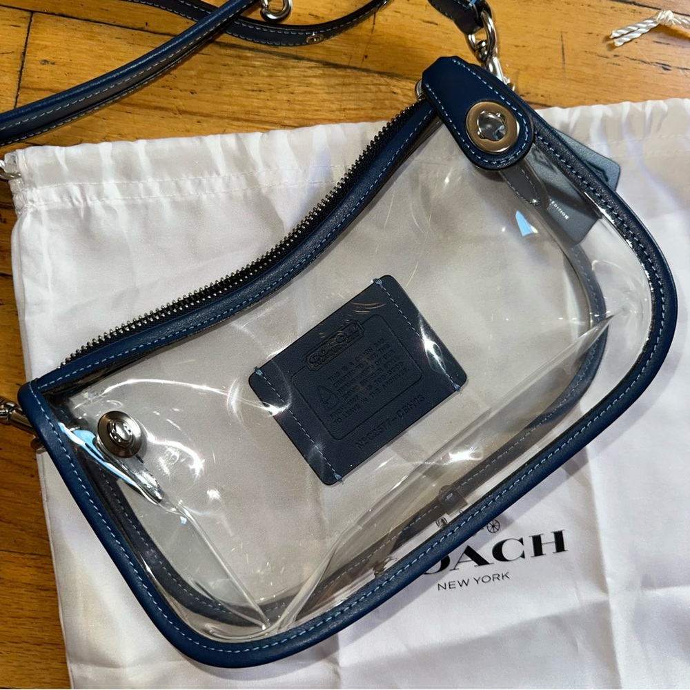 Coach clear stadium swinger bag - Picture 8 of 10